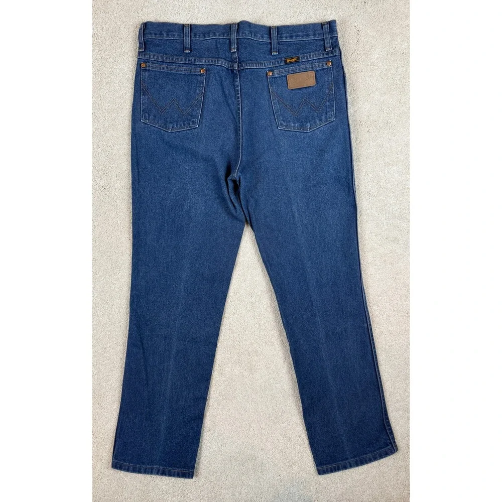 WRANGLER 936PWD Men's Sz 36x32 (actual 36x29) Denim Western Cowboy Jeans #1466